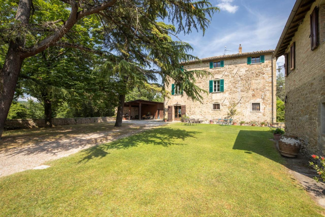 Country House La Casa Paterna Monte Santa Maria Tiberina Exteriör bild